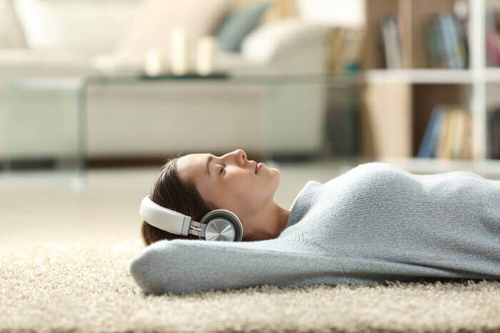 técnicas de relaxamento Playlist com músicas calmas